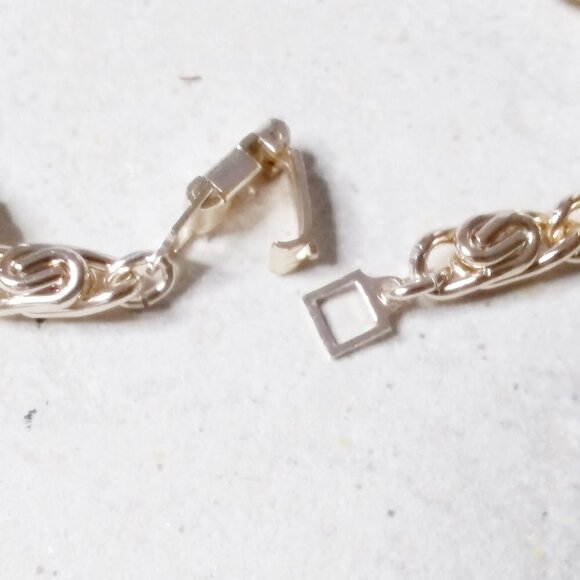 Turquoise Magnesite Fat Gold Chain Heart + Charm Bracelet ~Coastal Cowgirl Vibes - Picture 8 of 8